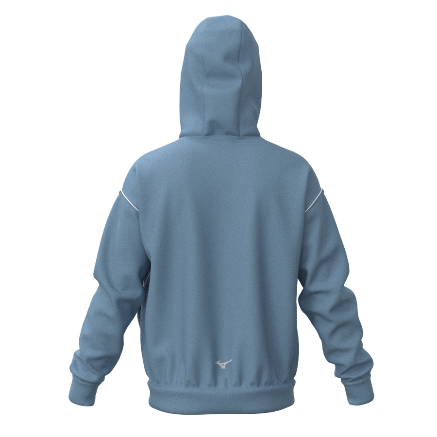 Mizuno ATHLETICS GRAPHIC HOODY Glacier lake